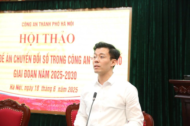 Chuyển đổi số trong lực lượng Công an Thủ đô đáp ứng yêu cầu nhiệm vụ trong kỷ nguyên vươn mình của dân tộc- Ảnh 3.