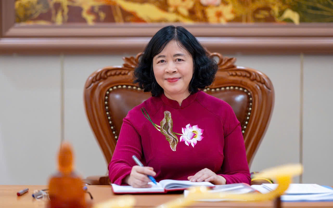 Bí thư Thành ủy Hà Nội Bùi Thị Minh Hoài