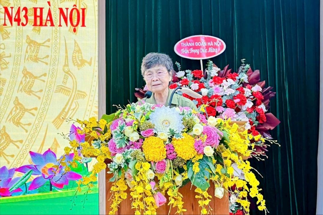 Kỷ niệm 60 năm thành lập Đội Thanh niên xung phong chống Mỹ cứu nước N43 Hà Nội- Ảnh 2.