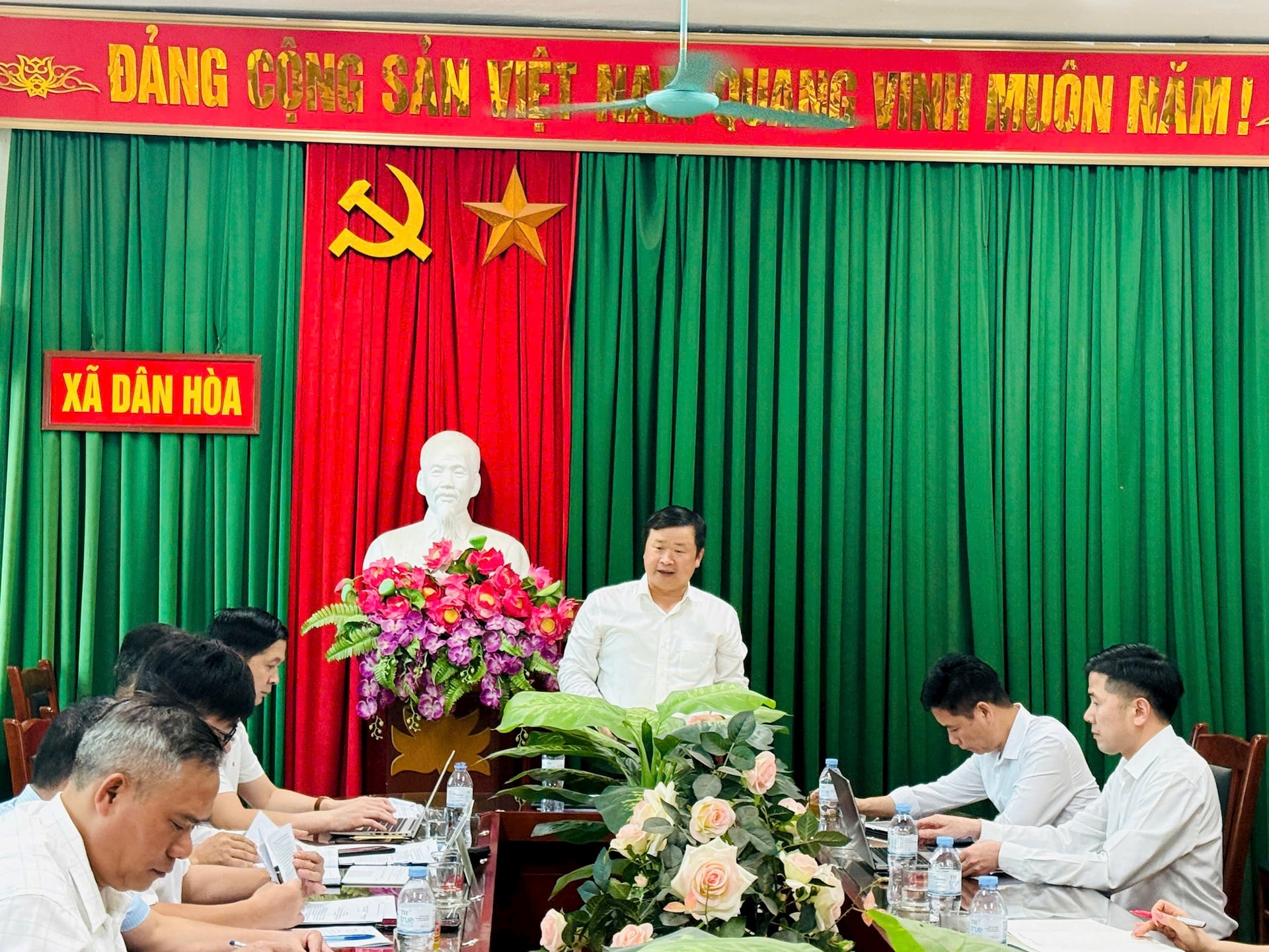 Thanh Oai: Đảng uỷ xã Dân Hoà mới vận hành thử nghiệm- Ảnh 3.