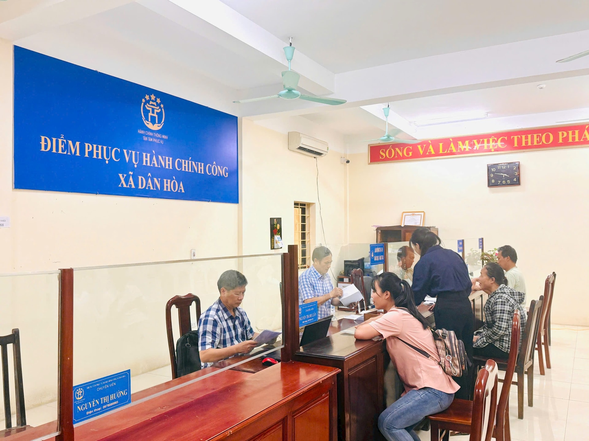 Thanh Oai: Đảng uỷ xã Dân Hoà mới vận hành thử nghiệm- Ảnh 4.