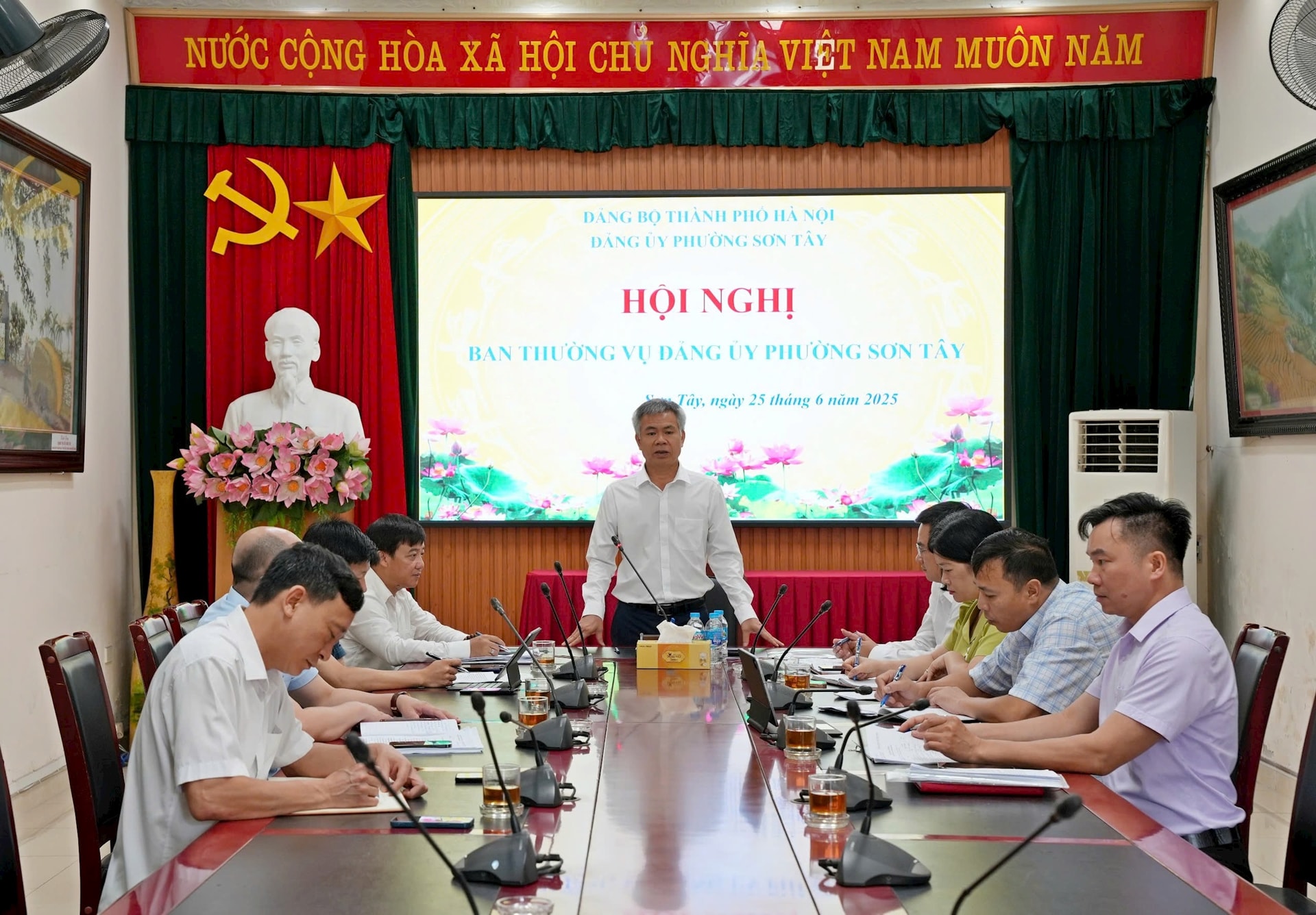 Sơn Tây: Vận hành thử nghiệm chính quyền địa phương hai cấp- Ảnh 1.