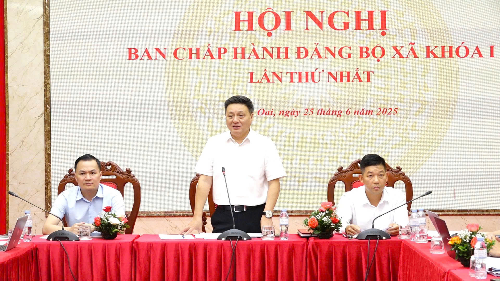 Hội nghị Ban chấp hành Đảng bộ xã Thanh Oai (mới) lần thứ nhất- Ảnh 3.