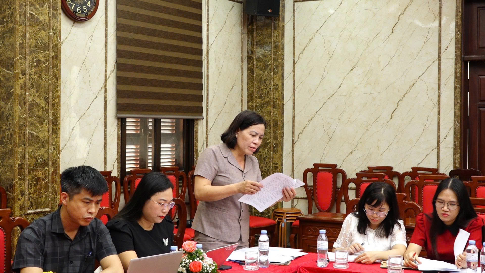 Hội nghị Ban chấp hành Đảng bộ xã Thanh Oai (mới) lần thứ nhất- Ảnh 1.