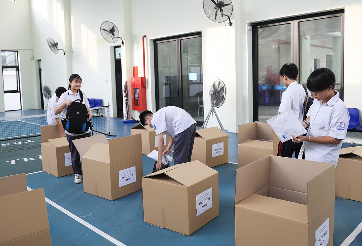Học sinh Hà Nội tự tin bước vào kỳ thi lớp 10 THPT năm học 2025-2026- Ảnh 3.