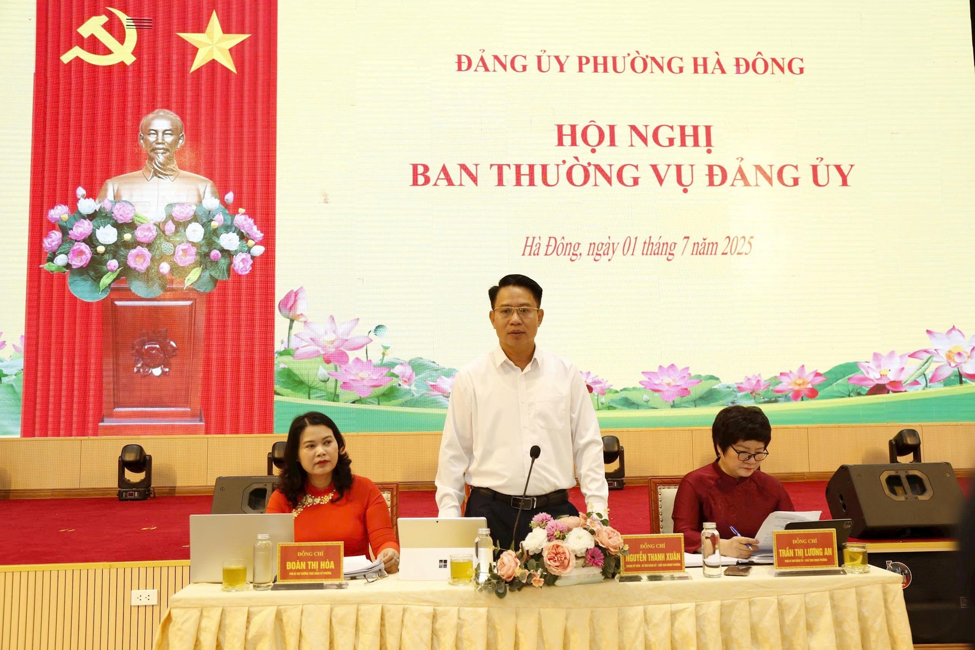 Phường Hà Đông triển khai công việc với quyết tâm chính trị cao- Ảnh 3.