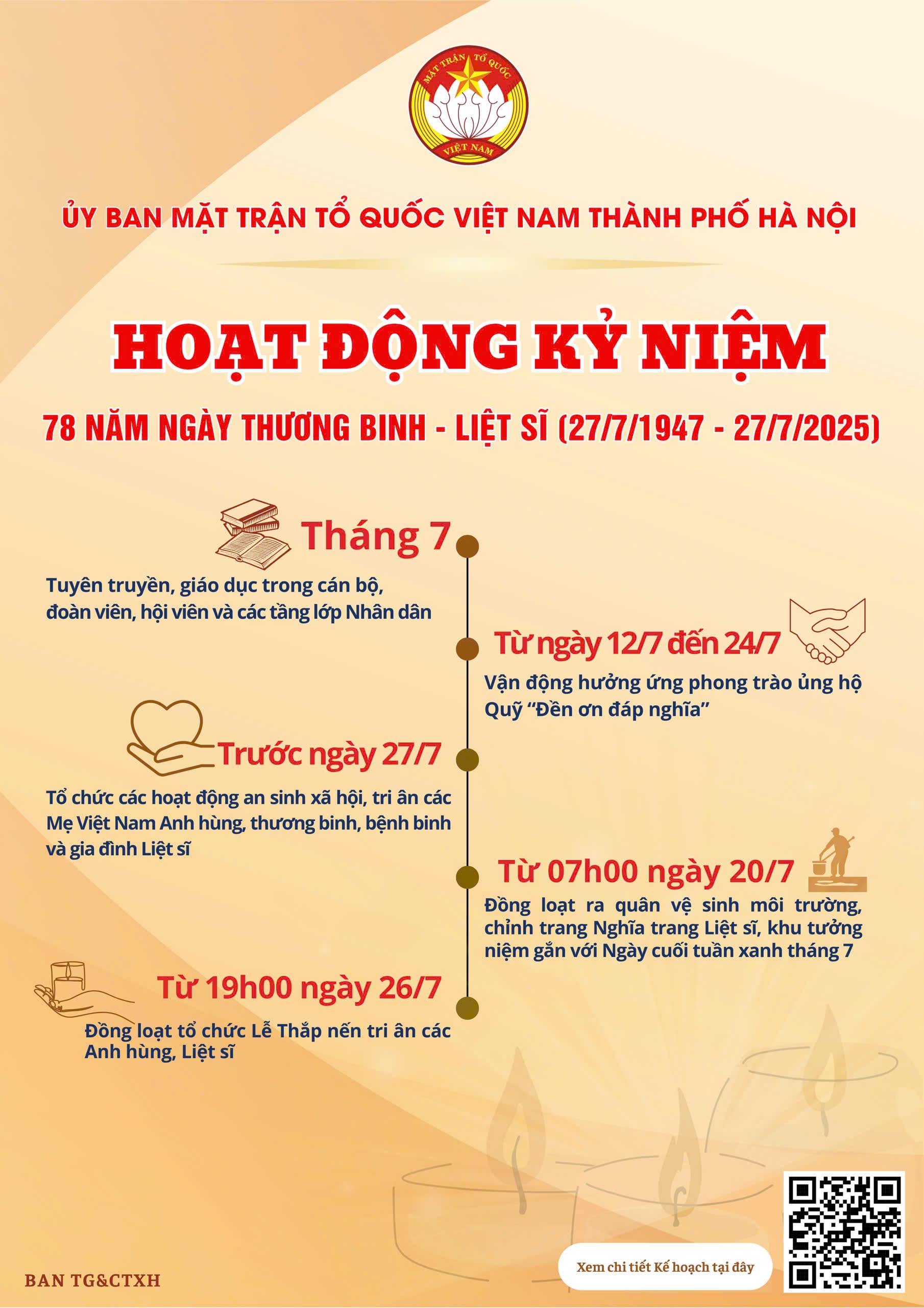 Hà Nội triển khai nhiều hoạt động ý nghĩa kỷ niệm 78 năm Ngày Thương binh-Liệt sĩ- Ảnh 1.