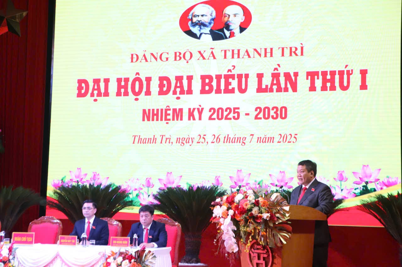 Phó Bí thư Thường trực Thành ủy Nguyễn Văn Phong: Thanh Trì sẽ vươn lên mạnh mẽ thành một phường văn minh, hiện đại- Ảnh 3.