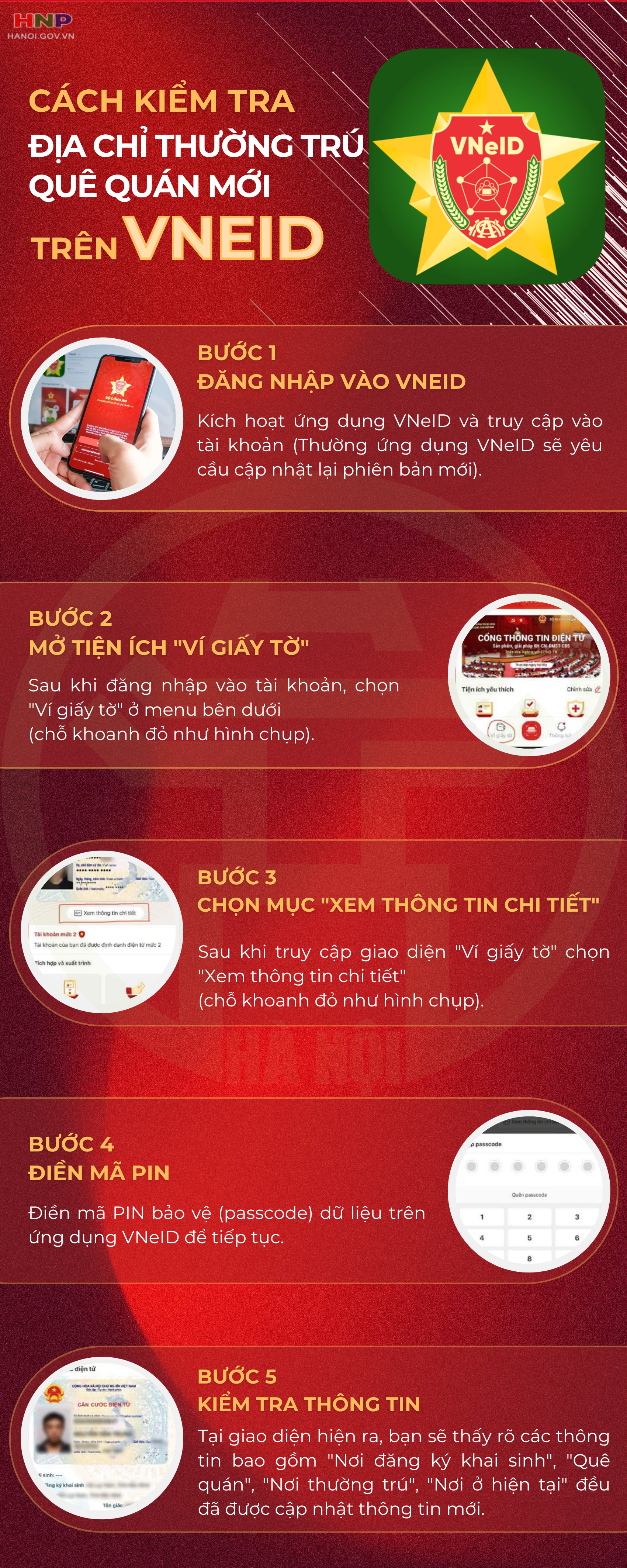 Hướng dẫn kiểm tra địa chỉ thường trú, quê quán mới trên VNeID từ 1/7/2025- Ảnh 1.