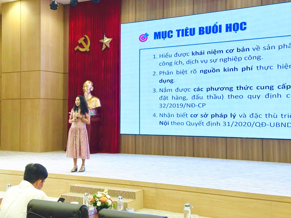 Sở Tài chính tổ chức Hội nghị tập huấn kiến thức về lĩnh vực tài chính - ngân sách cho các Sở, ban, ngành thuộc thành phố Hà Nội- Ảnh 2.