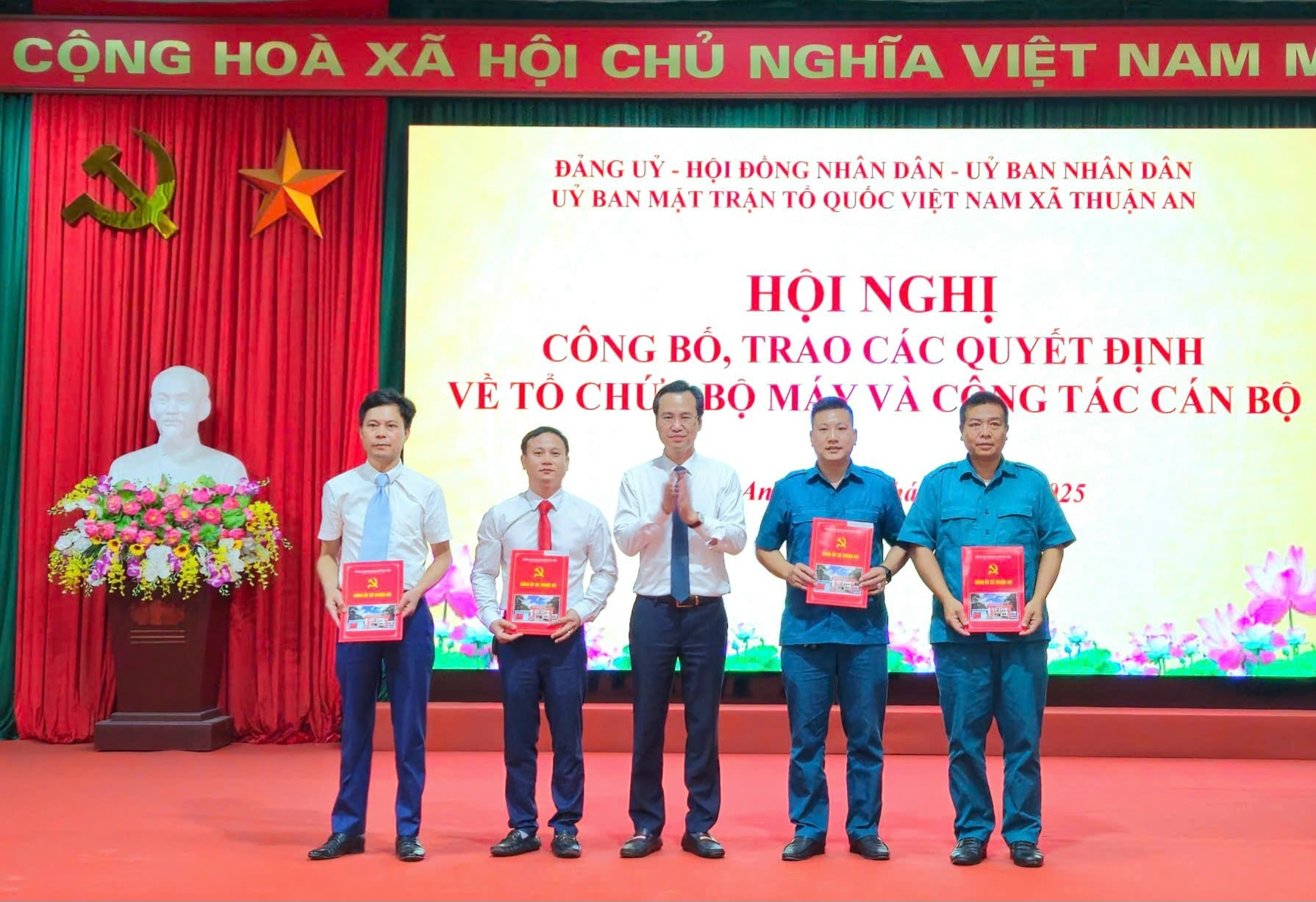 Dự kiến tổ chức Đại hội đại biểu Đảng bộ xã Thuận An lần thứ I, trước 20/8- Ảnh 2.