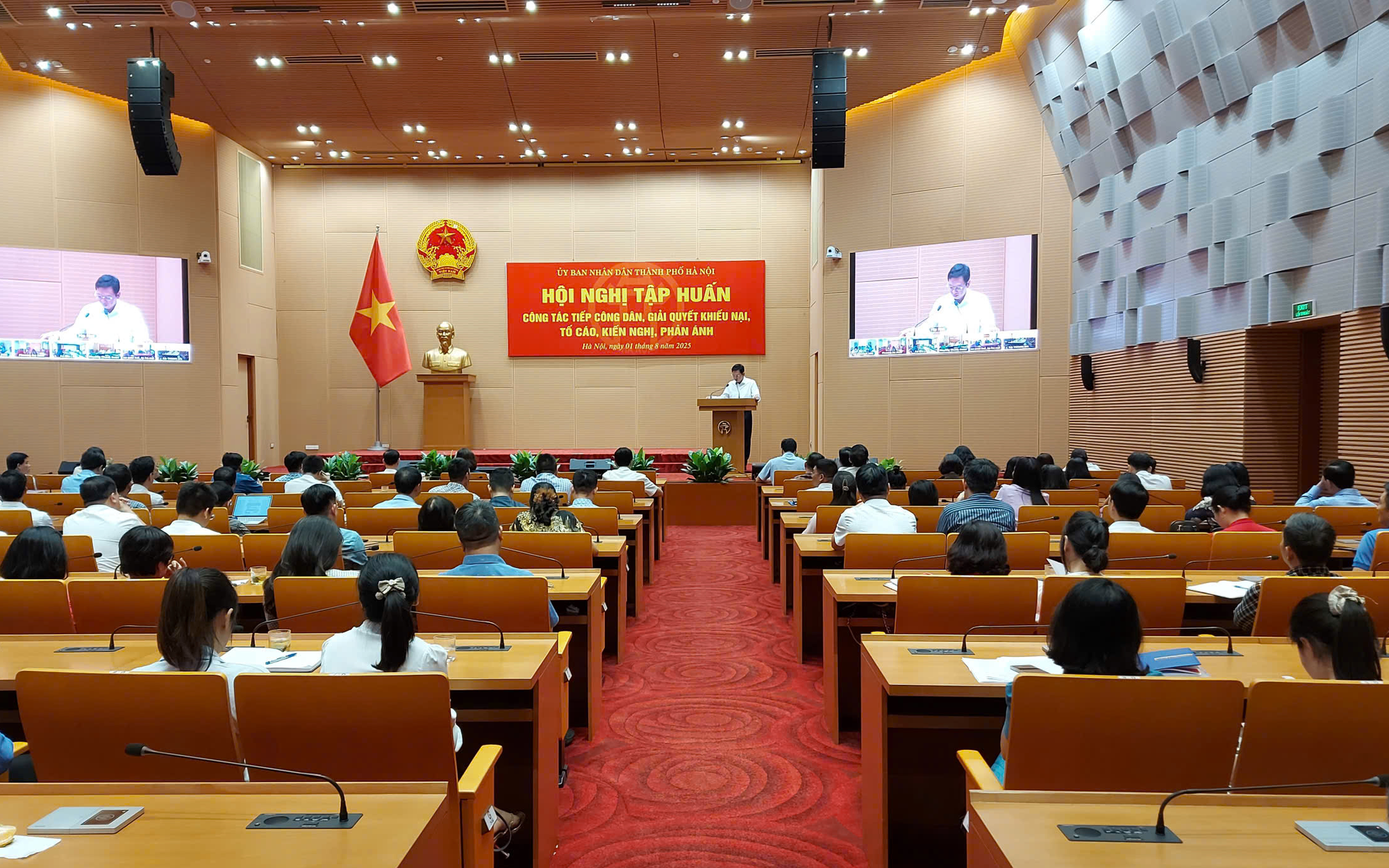 Quang cảnh Hội nghị Tập huấn