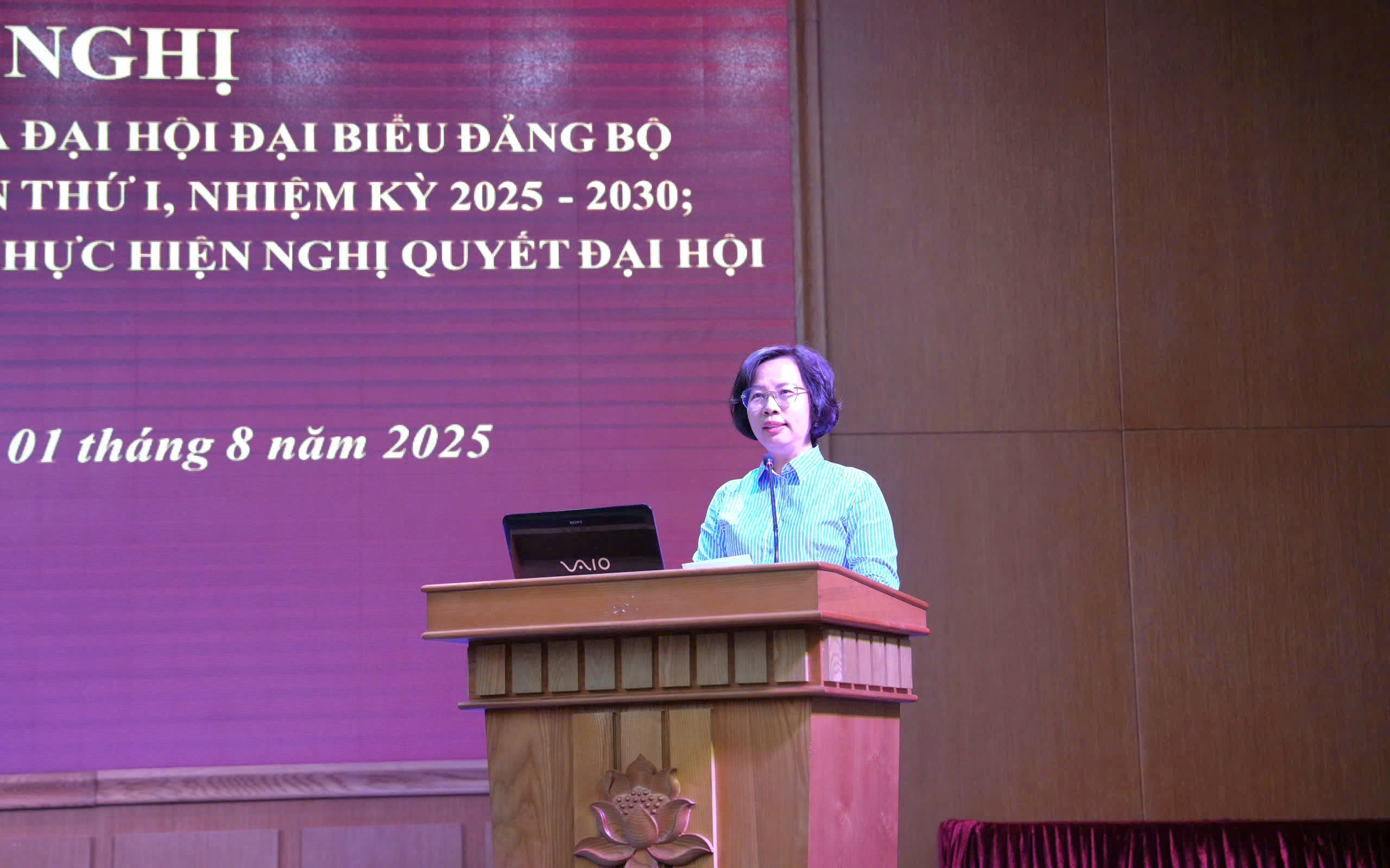 Thanh Xuan Ward Party Committee thoroughly grasps and implements the Resolution of the 1st Congress - Photo 1. Đảng ủy phường Thanh Xuân quán triệt, triển khai Nghị quyết Đại hội lần thứ I- Ảnh 1.