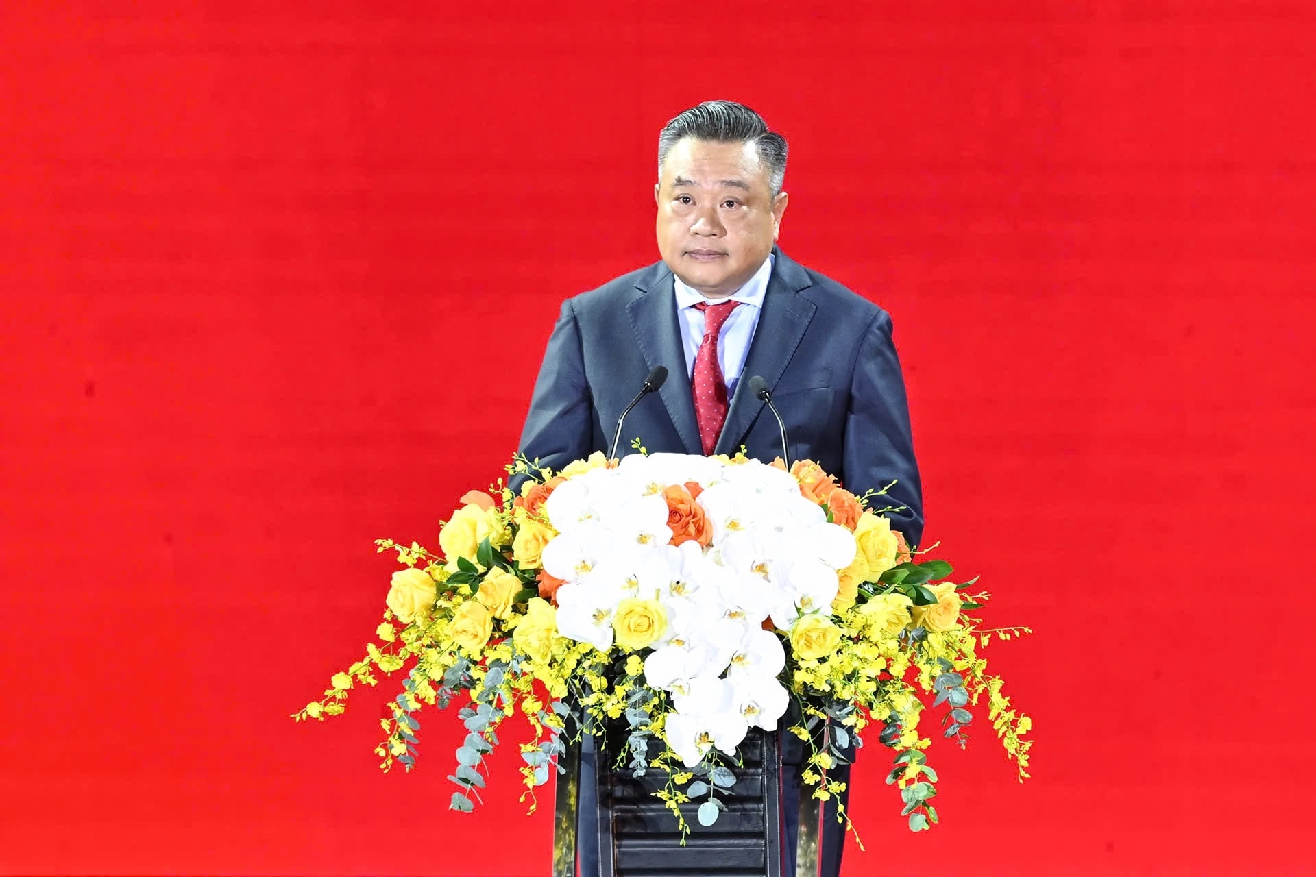 Nhấn vào ảnh để phóng to Hà Nội - Từ mùa thu lịch sử 1945: Bản hùng ca 80 năm vang vọng giữa Quảng trường Cách mạng Tháng Tám- Ảnh 2.