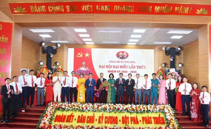 Xây dựng xã Ứng Hòa thịnh vượng, bản sắc, xanh, thông minh, Nhân dân hạnh phúc- Ảnh 5.