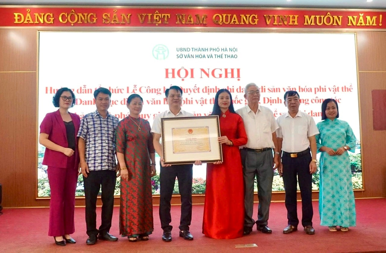 Hà Nội ghi danh thêm 9 di sản văn hóa phi vật thể quốc gia- Ảnh 1.