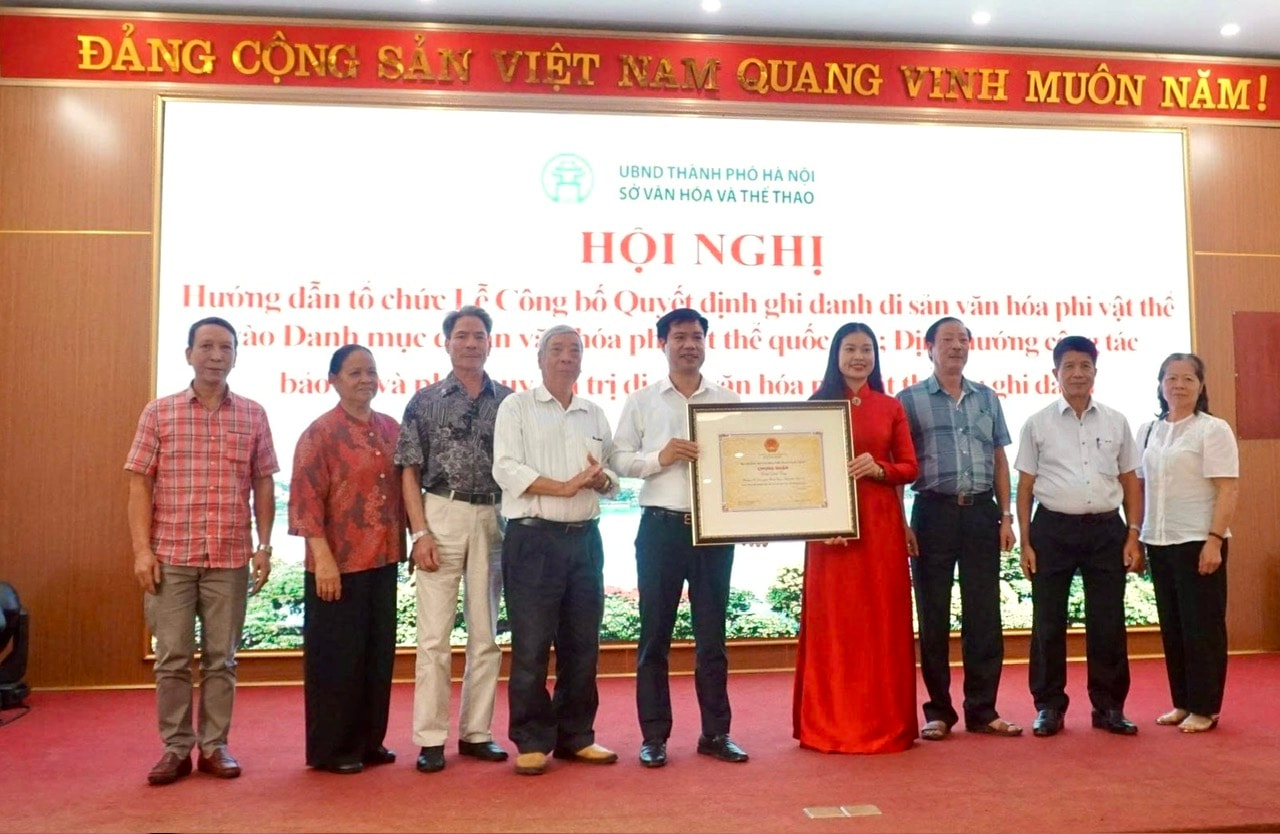 Hà Nội ghi danh thêm 9 di sản văn hóa phi vật thể quốc gia- Ảnh 2.