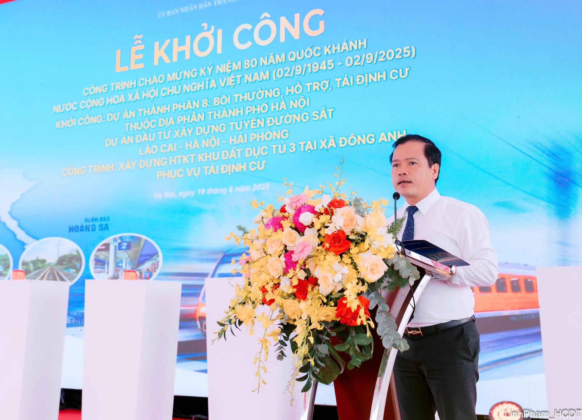 Khởi công dự án tái định cư phục vụ tuyến đường sắt Lào Cai - Hà Nội - Hải Phòng- Ảnh 3.