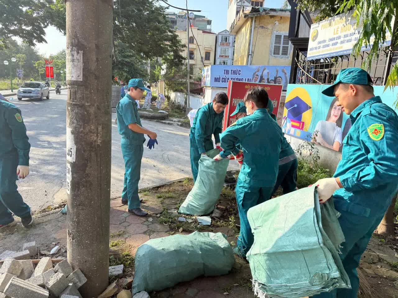 Phường Định Công: Tạo hiệu ứng, lan tỏa thông điệp bảo vệ môi trường sống- Ảnh 4.