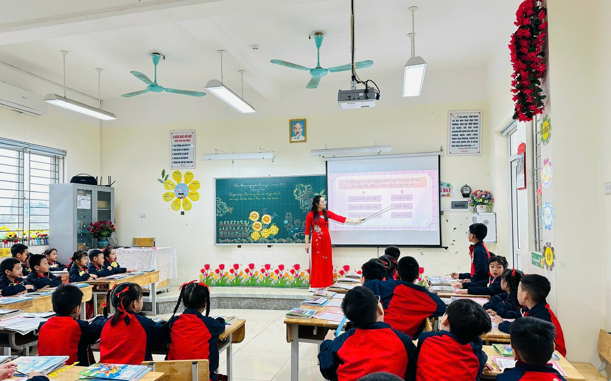 Học sinh lớp 1 tựu trường sớm nhất trước 2 tuần so với ngày tổ chức khai giảng
