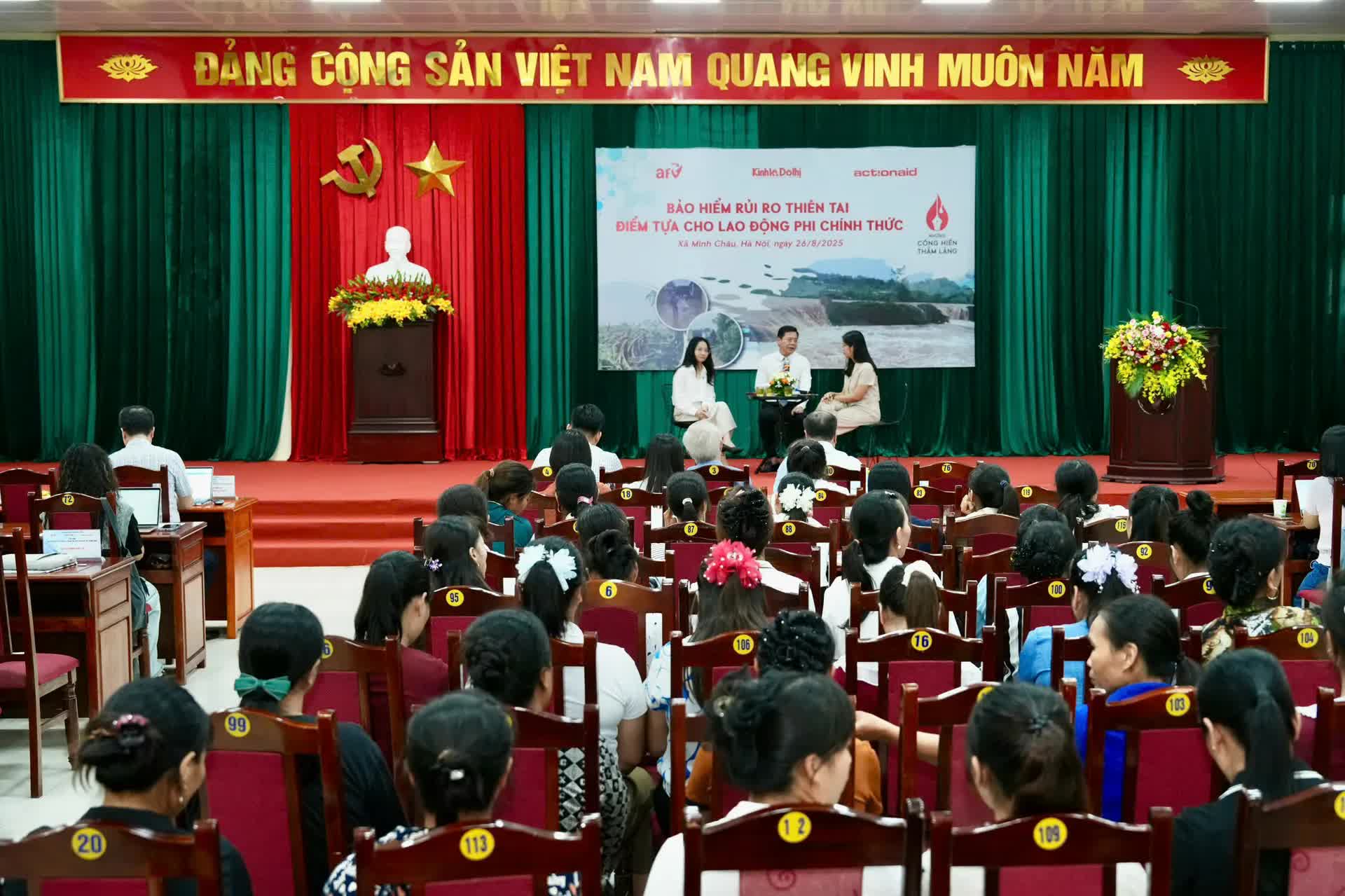 Bảo hiểm rủi ro thiên tai - điểm tựa cho lao động phi chính thức- Ảnh 1.