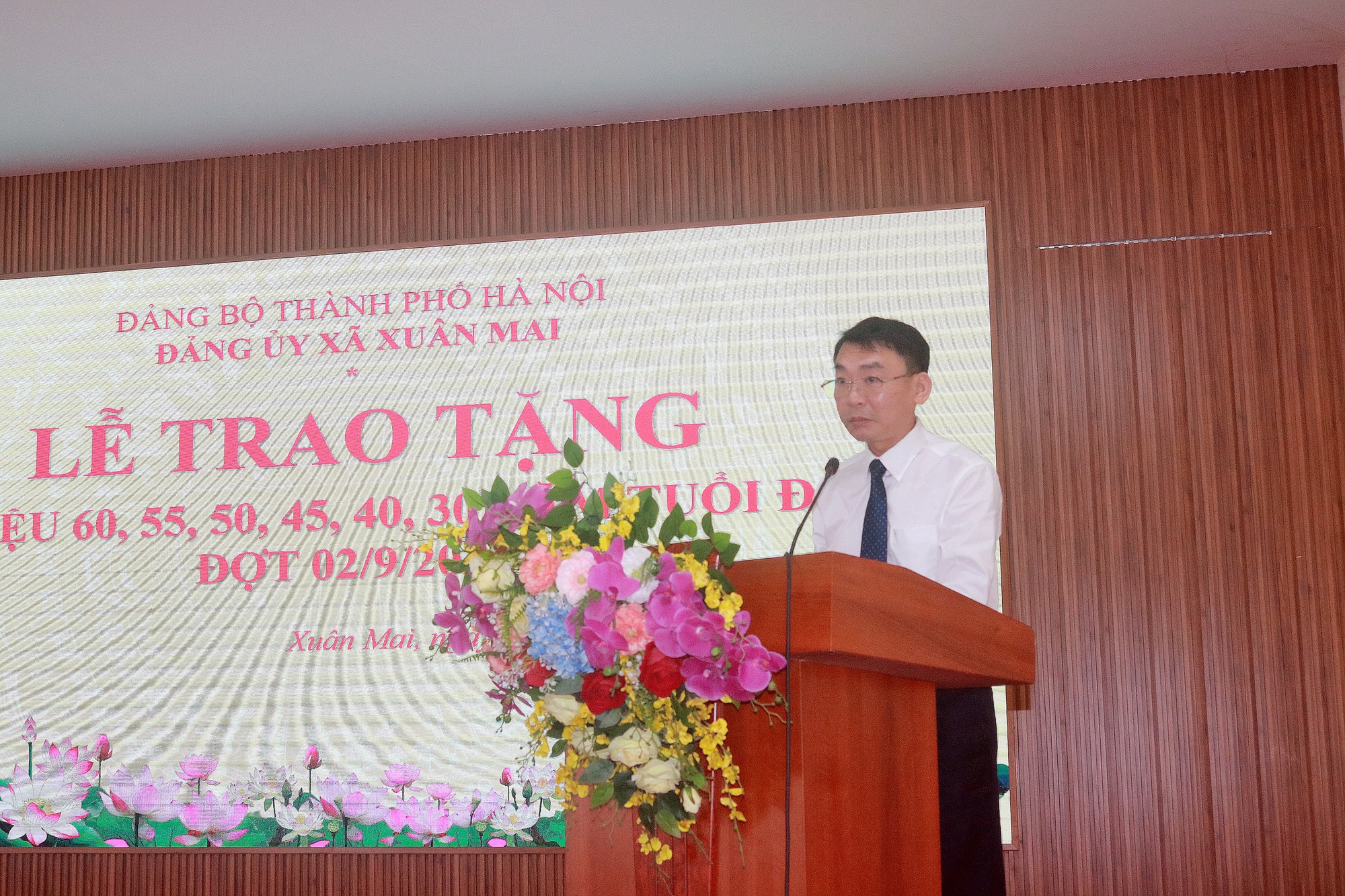 69 đảng viên Đảng bộ xã Xuân Mai vinh dự nhận Huy hiệu Đảng đợt 2/9- Ảnh 5.