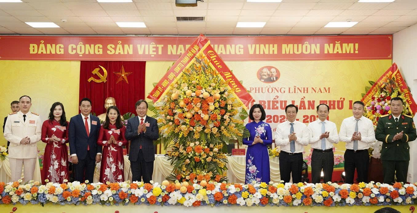 Xây dựng phường Lĩnh Nam trở thành đô thị điểm, đô thị văn minh- Ảnh 1.