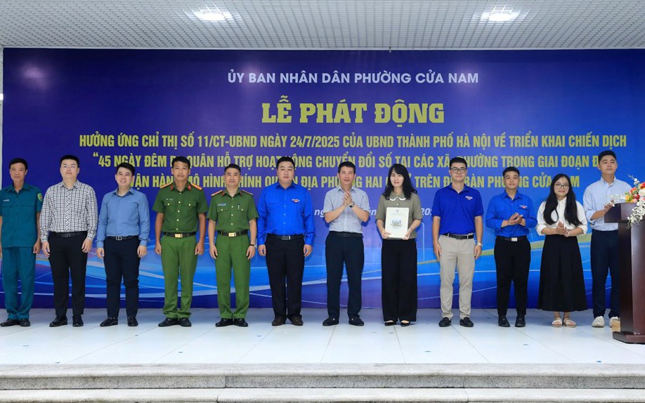 Phát động Chiến dịch 45 ngày đêm ra quân hỗ trợ hoạt động chuyển đổi số