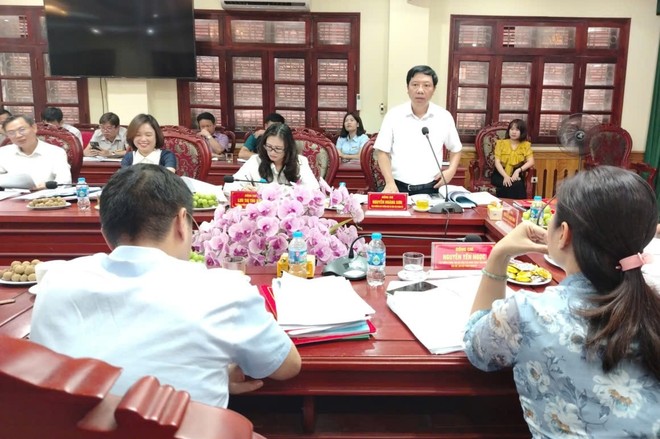 Đoàn công tác Thành ủy Hà Nội kiểm tra công tác chuẩn bị đại hội tại 12 xã- Ảnh 4.
