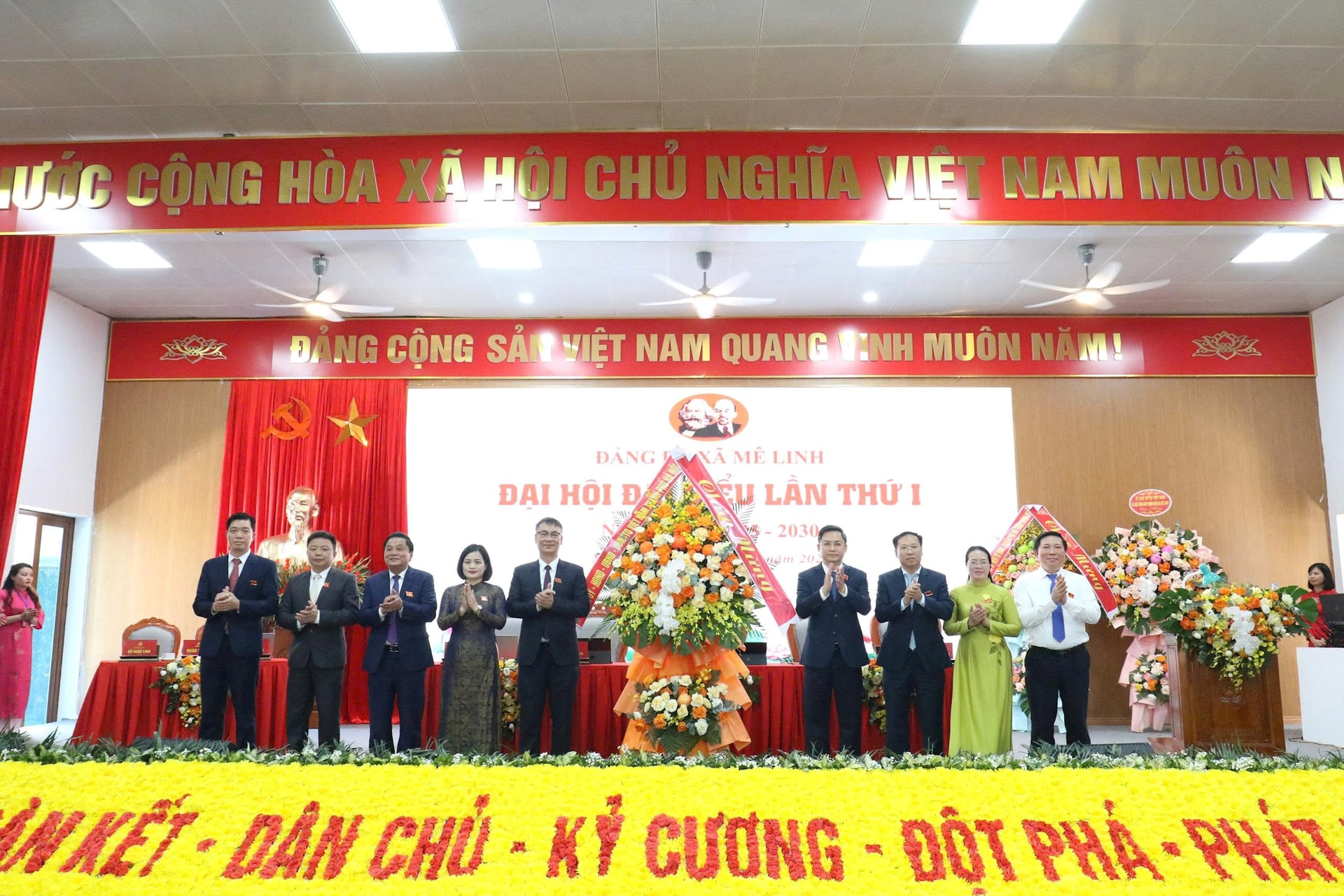 Đảng bộ xã Mê Linh cần xây dựng “Chính quyền kiến tạo - đồng hành - gần dân - sát dân”- Ảnh 5.