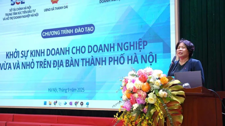 Thanh Oai: Trang bị kỹ năng bán hàng với công nghệ AI cho doanh nghiệp nhỏ và vừa- Ảnh 2.