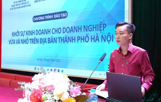 Thanh Oai: Trang bị kỹ năng bán hàng với công nghệ AI cho doanh nghiệp nhỏ và vừa- Ảnh 1.