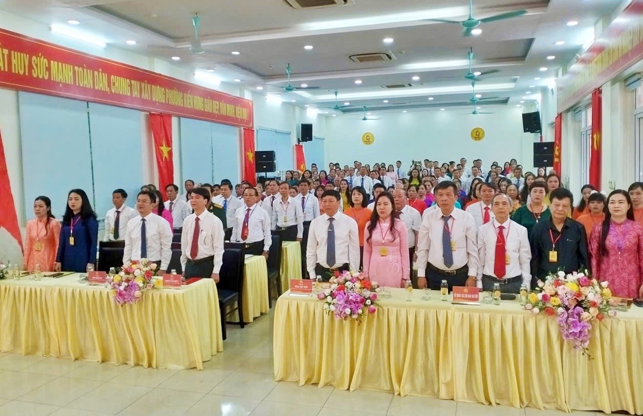 Đại hội đại biểu MTTQ Việt Nam phường Kiến Hưng lần thứ I: Xây dựng khối đại đoàn kết vững chắc- Ảnh 1.