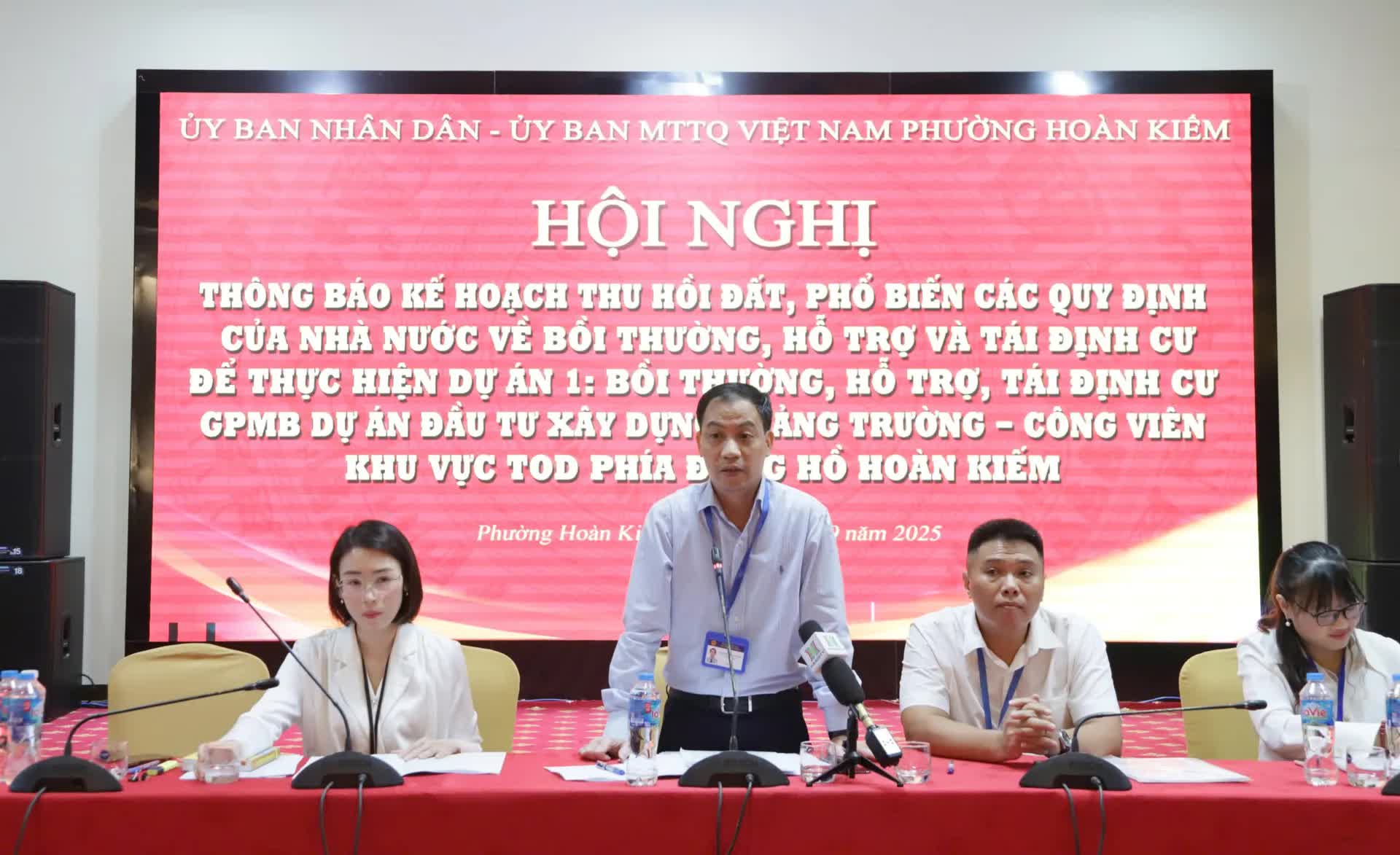 Phường Hoàn Kiếm thông báo kế hoạch thu hồi đất thực hiện dự án xây dựng quảng trường - công viên phía Đông hồ Hoàn Kiếm- Ảnh 1.