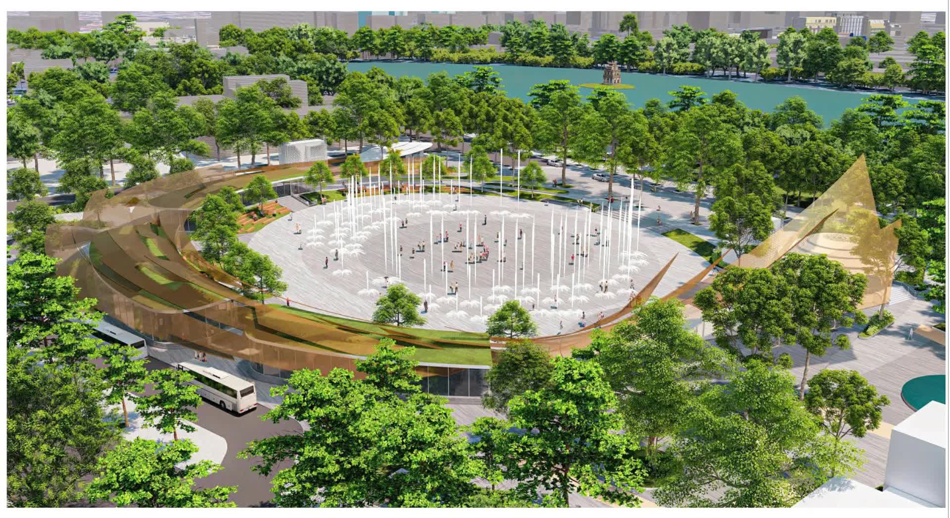 Phường Hoàn Kiếm thông báo kế hoạch thu hồi đất thực hiện dự án xây dựng quảng trường - công viên phía Đông hồ Hoàn Kiếm- Ảnh 3.