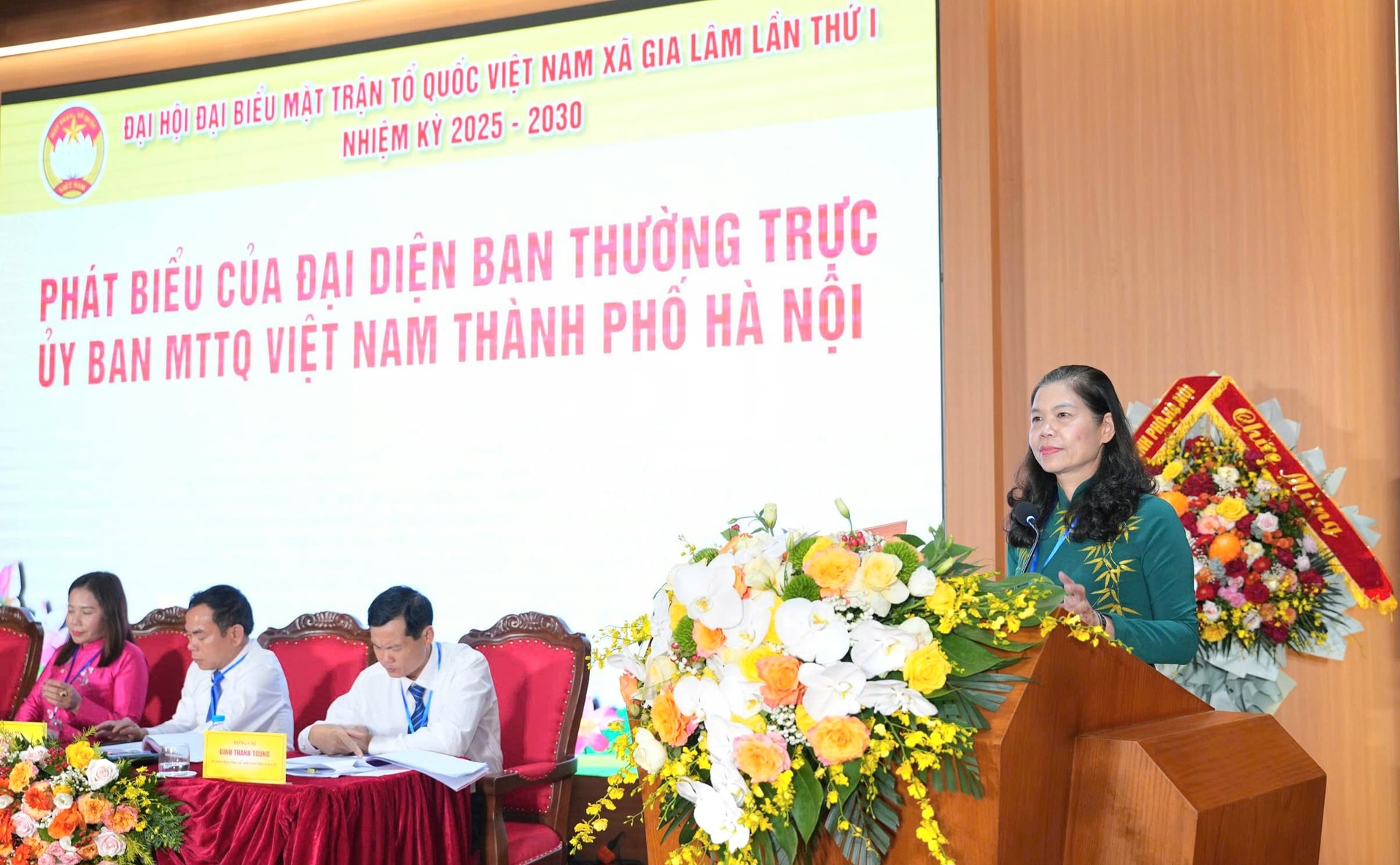 Đại hội đại biểu Mặt trận Tổ quốc xã Gia Lâm lần thứ I thành công tốt đẹp- Ảnh 4.