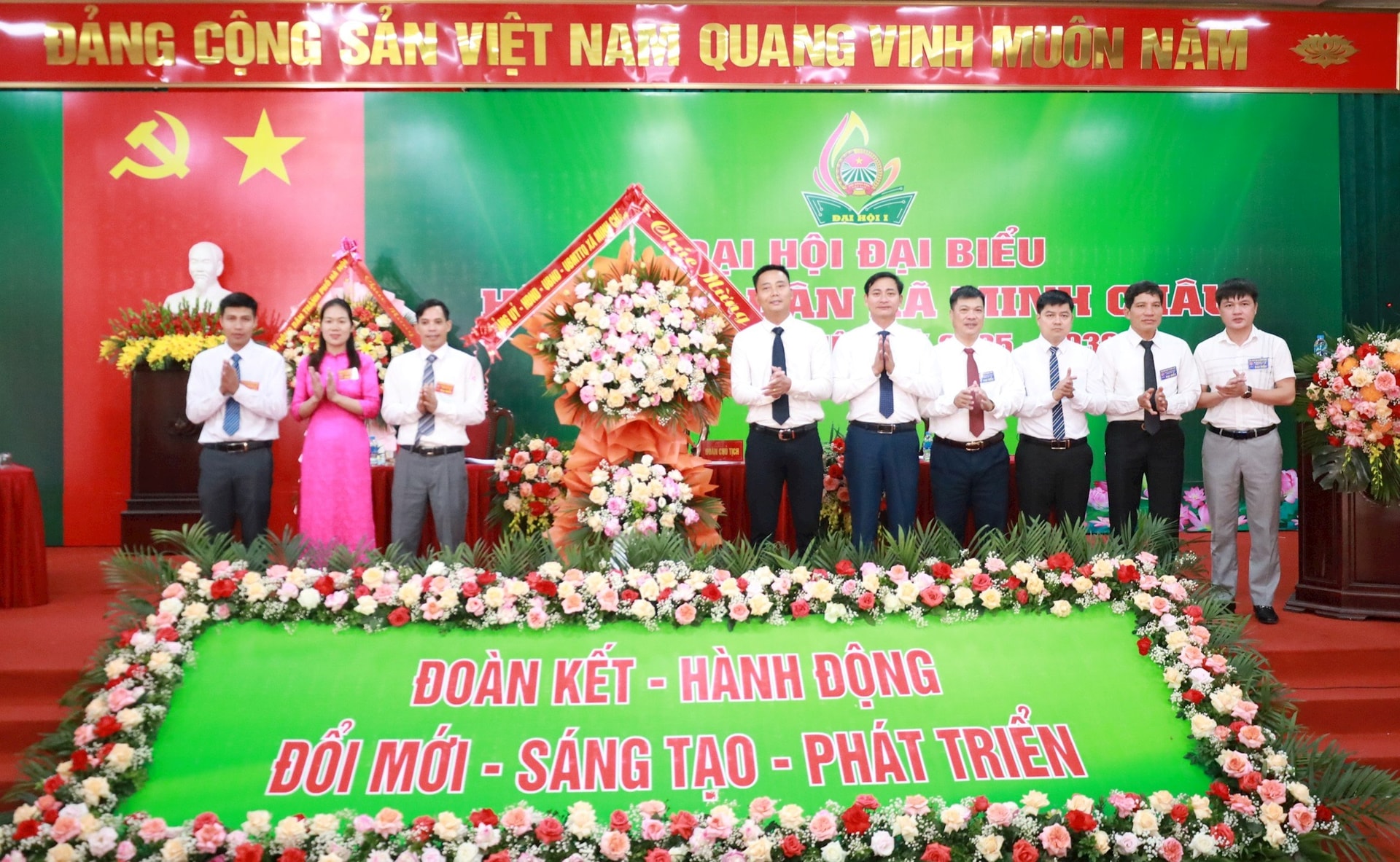 Đại hội Hội Nông dân xã Minh Châu lần thứ I thành công tốt đẹp- Ảnh 3.