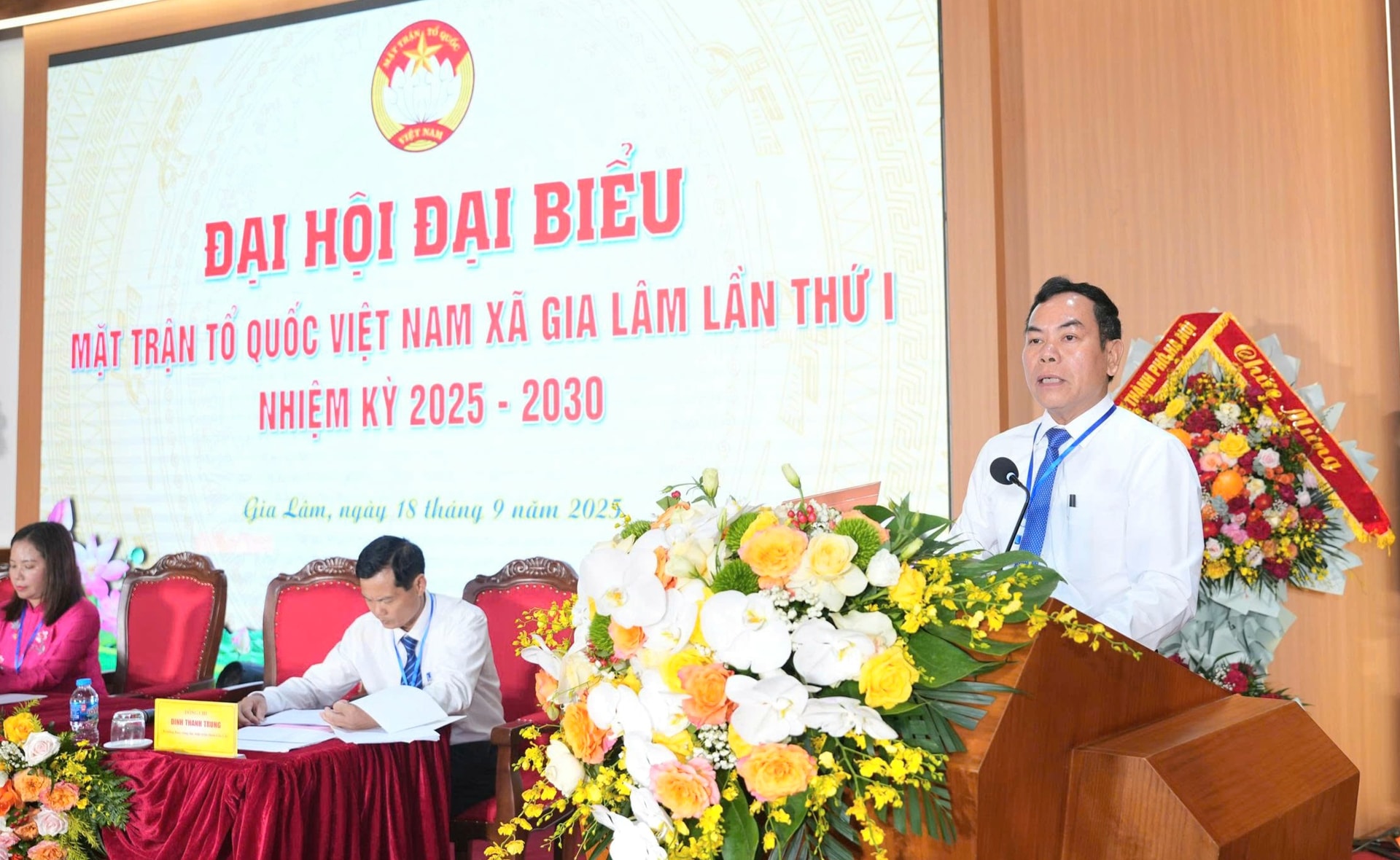 Đại hội đại biểu Mặt trận Tổ quốc xã Gia Lâm lần thứ I thành công tốt đẹp- Ảnh 3.