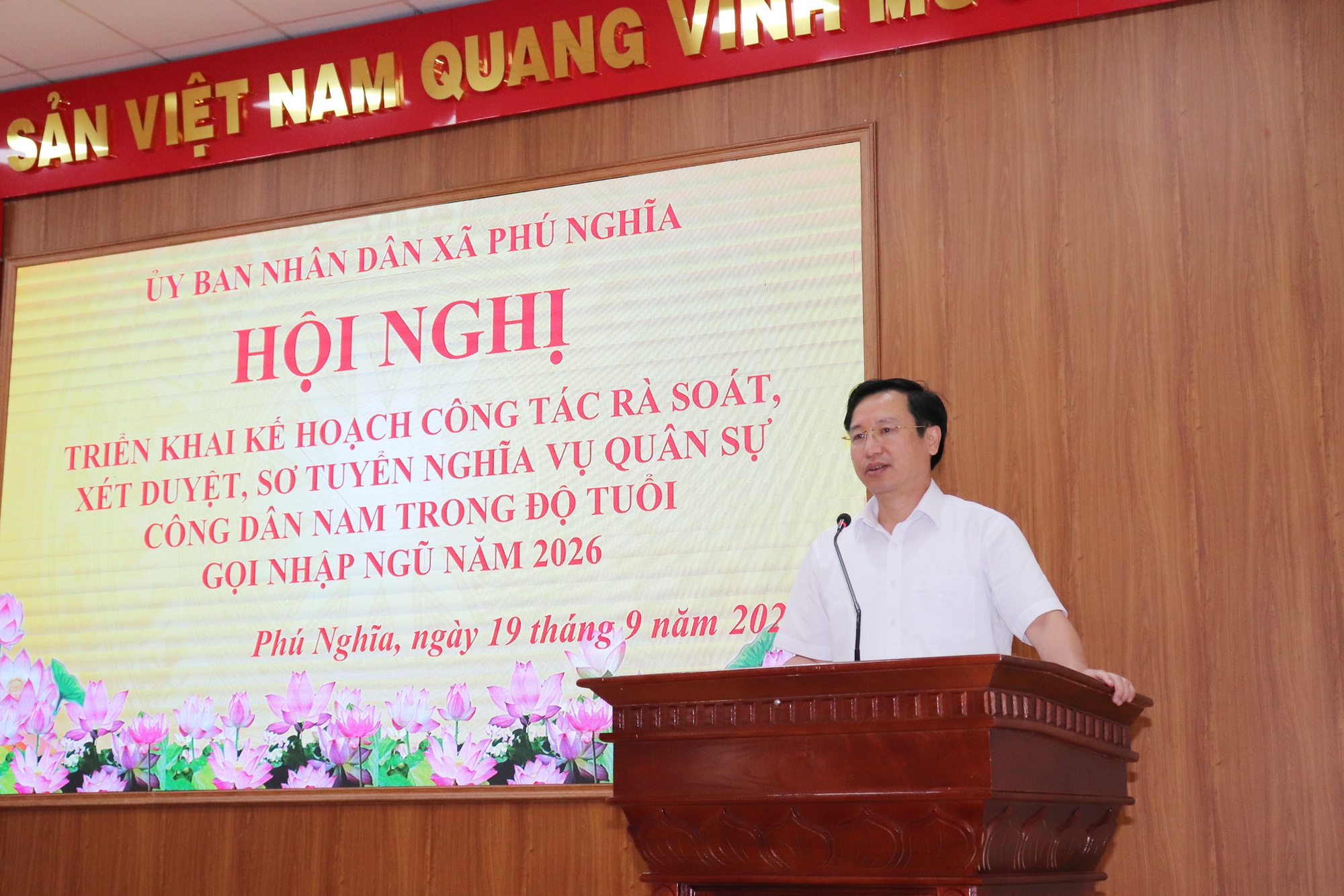 Xã Phú Nghĩa: Triển khai công tác rà soát, sơ tuyển nghĩa vụ quân sự năm 2026- Ảnh 4.