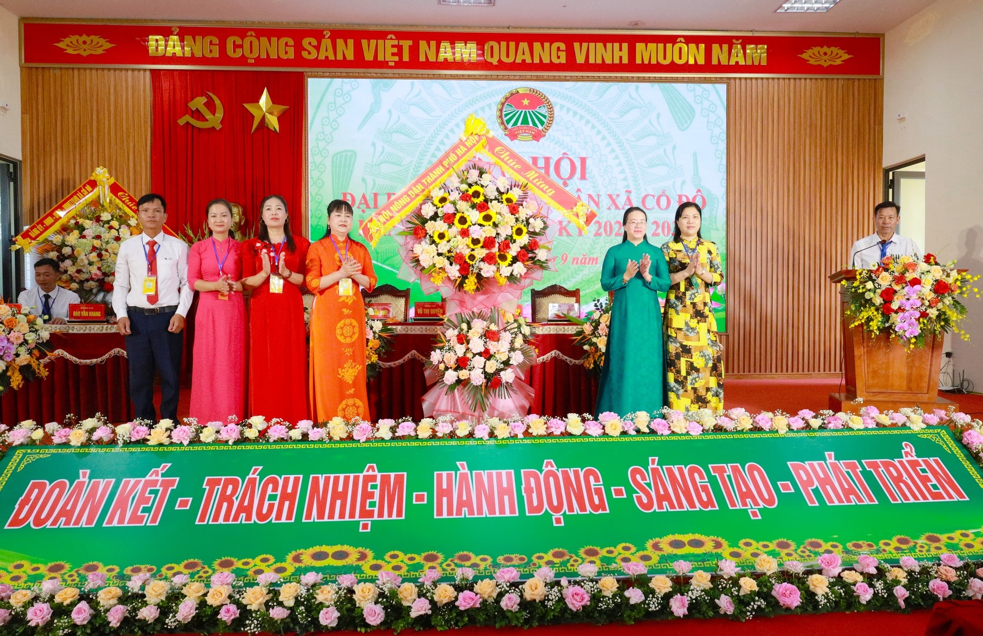 Đại hội đại biểu Hội Nông dân xã Cổ Đô lần thứ I thành công tốt đẹp- Ảnh 3.