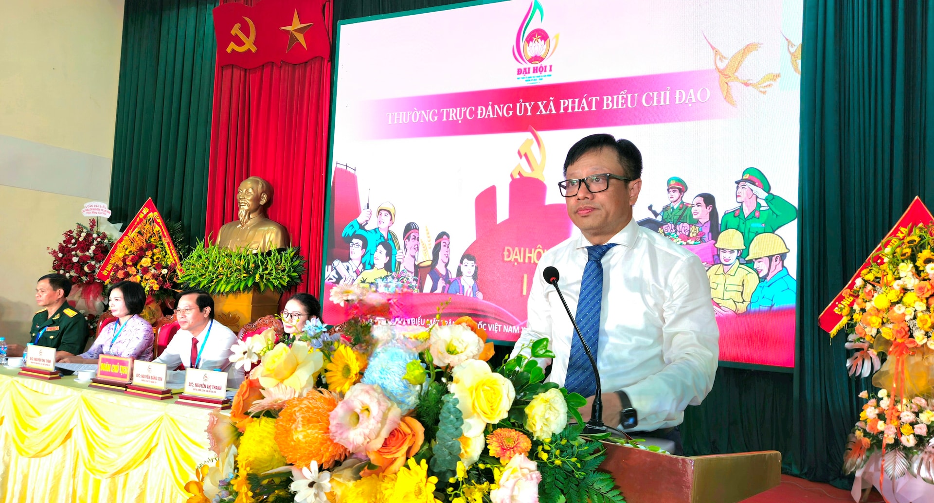 Đại hội đại biểu Ủy ban MTTQ xã Sơn Đồng lần thứ I thành công tốt đẹp- Ảnh 5.