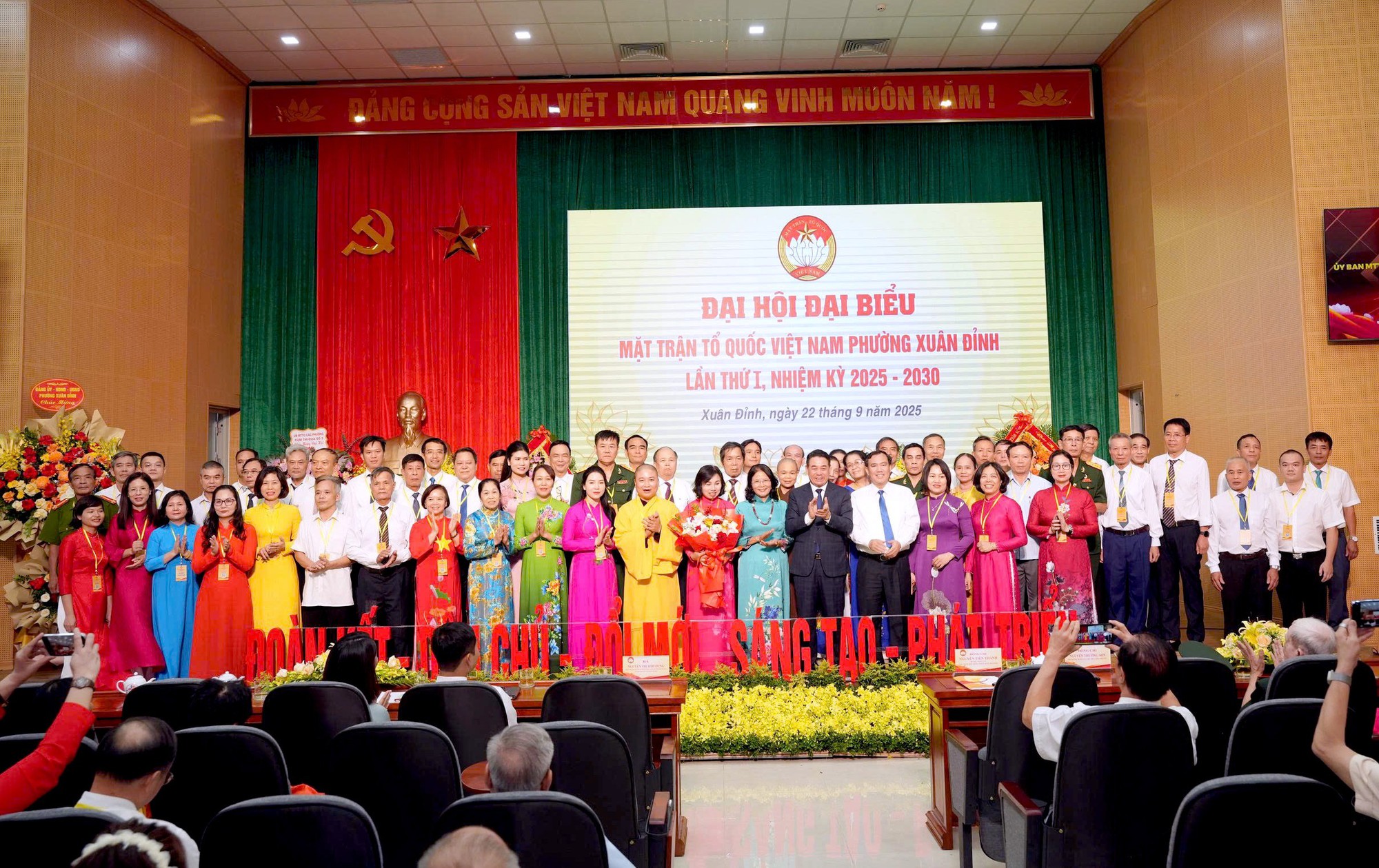 Đại hội đại biểu MTTQ Việt Nam phường Xuân Đỉnh lần thứ I thành công tốt đẹp- Ảnh 5.