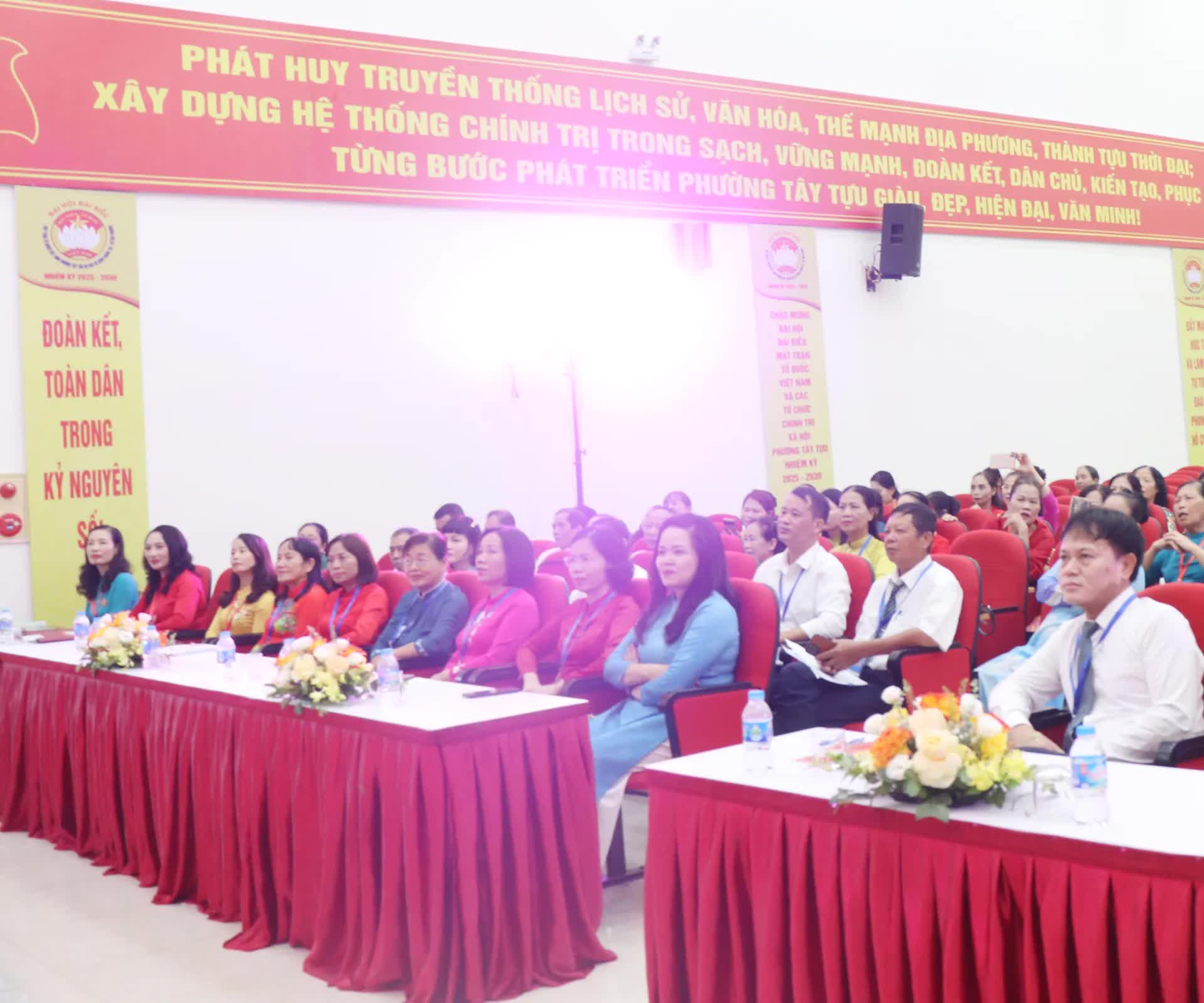 Đại hội đại biểu Hội Liên hiệp Phụ nữ phường Tây Tựu lần thứ I thành công tốt đẹp- Ảnh 2.