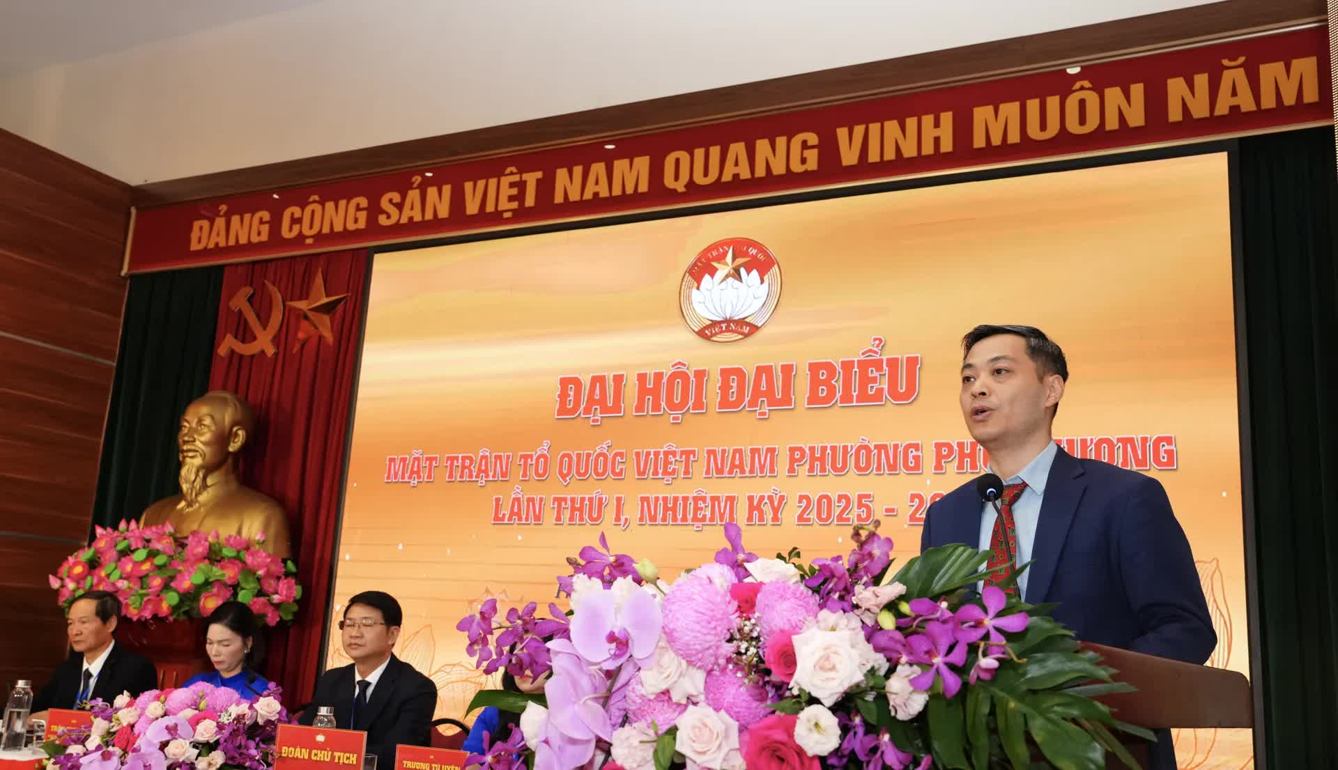 Đại hội đại biểu MTTQ Việt Nam phường Phú Thượng lần thứ I thành công tốt đẹp- Ảnh 4.
