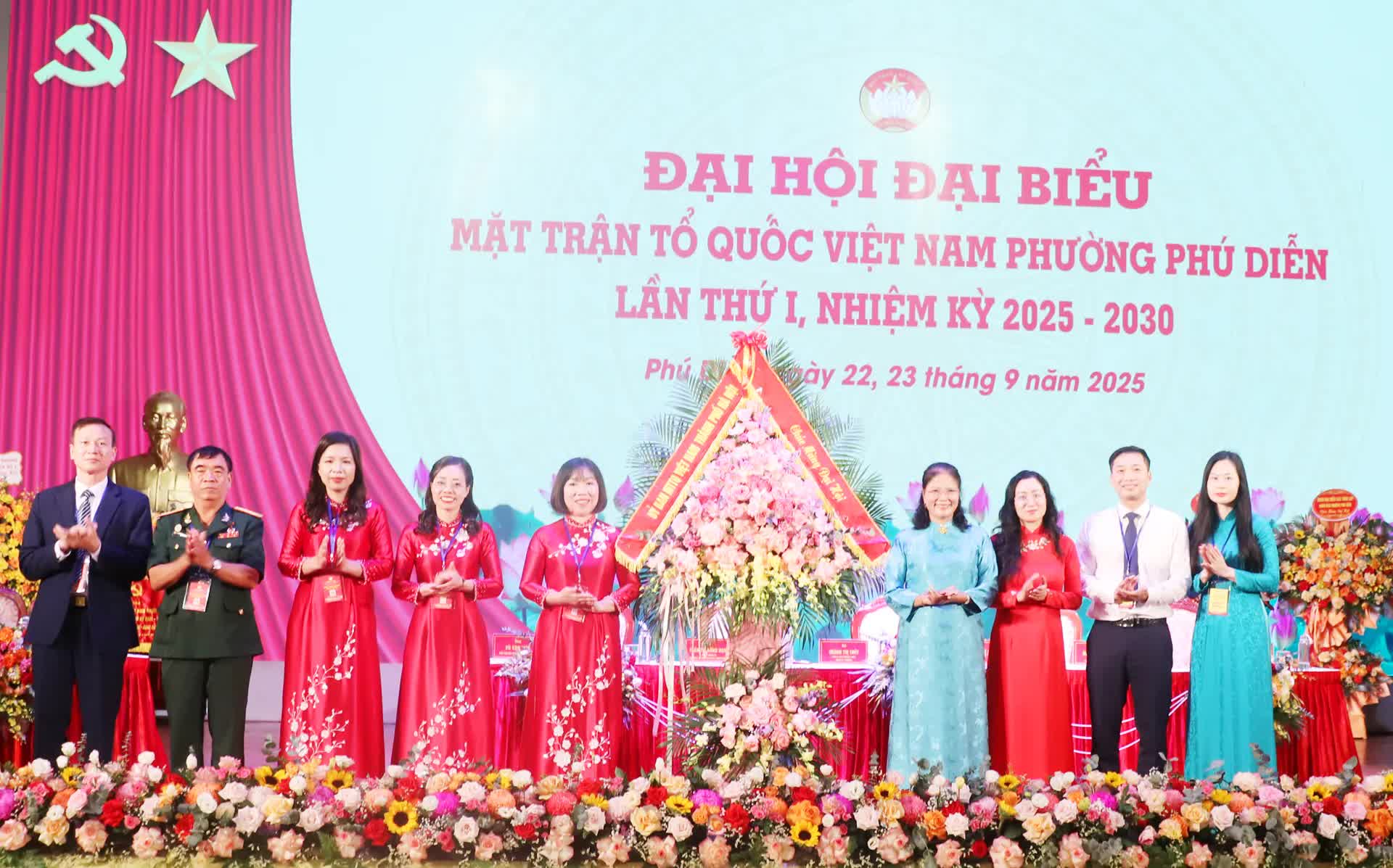 Đại hội đại biểu MTTQ Việt Nam phường Phú Diễn lần thứ I thành công tốt đẹp- Ảnh 2.