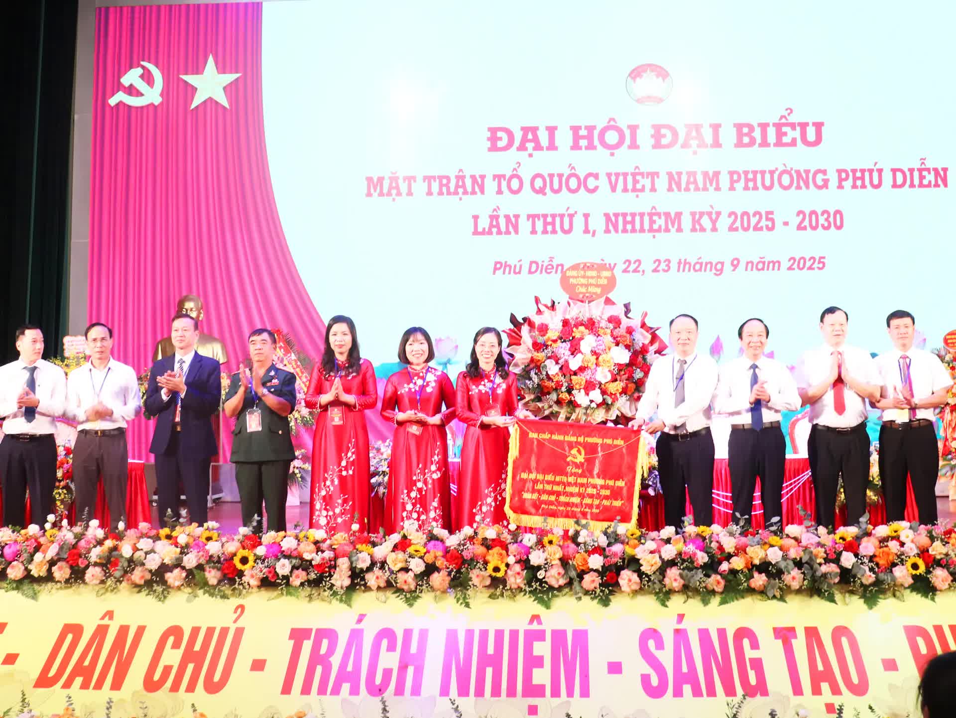 Đại hội đại biểu MTTQ Việt Nam phường Phú Diễn lần thứ I thành công tốt đẹp- Ảnh 4.