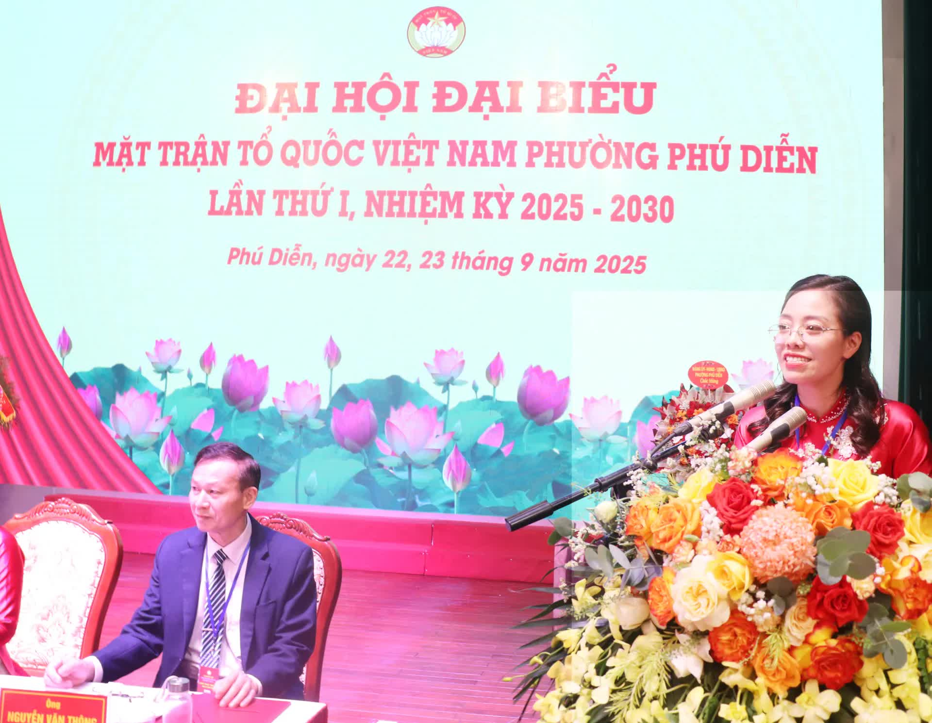 Đại hội đại biểu MTTQ Việt Nam phường Phú Diễn lần thứ I thành công tốt đẹp- Ảnh 7.