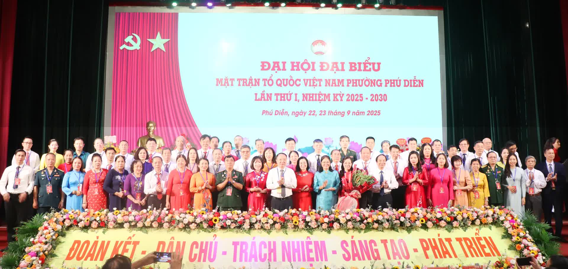 Đại hội đại biểu MTTQ Việt Nam phường Phú Diễn lần thứ I thành công tốt đẹp- Ảnh 6.