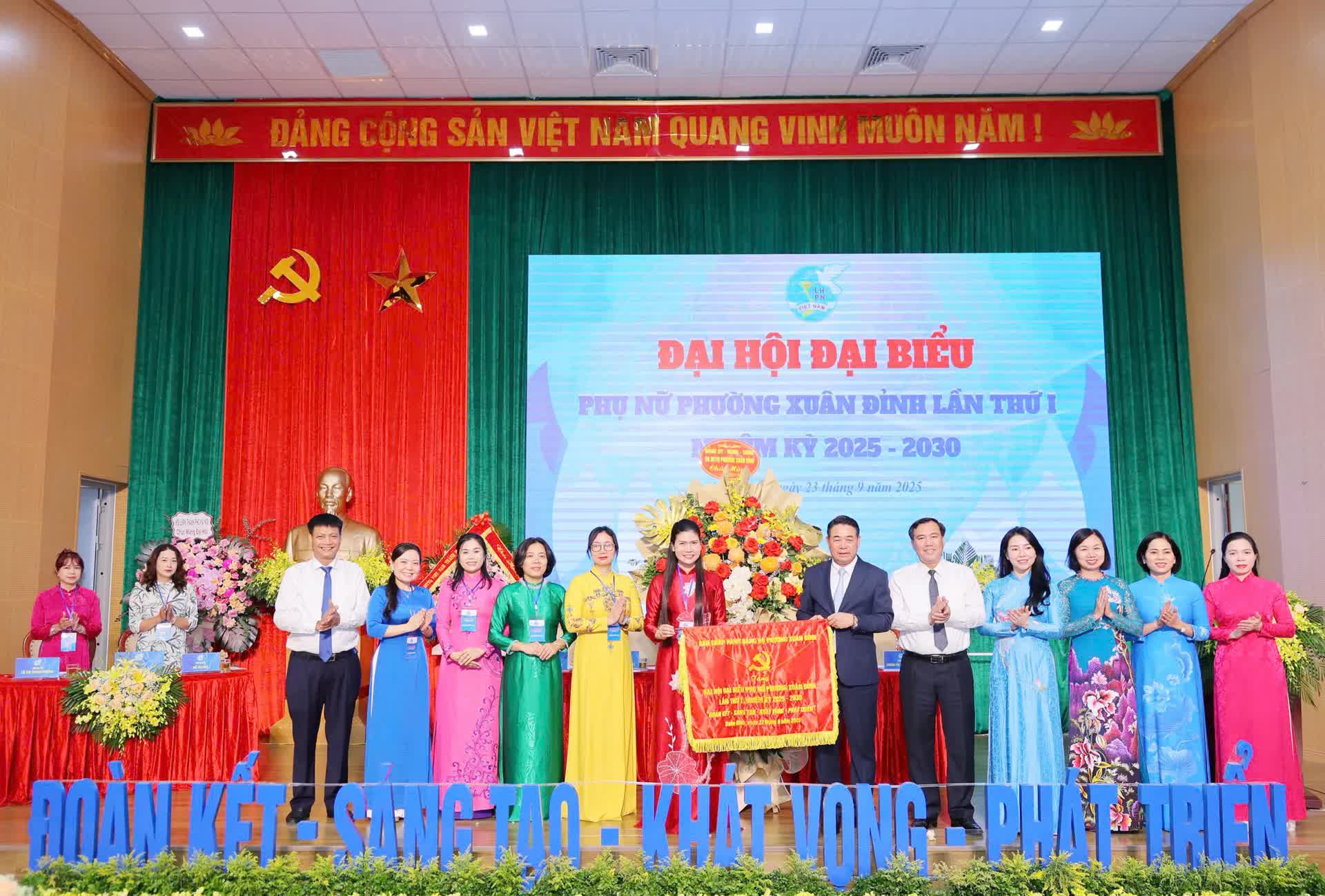 Đại hội đại biểu Hội Liên hiệp Phụ nữ phường Xuân Đỉnh lần thứ I thành công tốt đẹp- Ảnh 3.