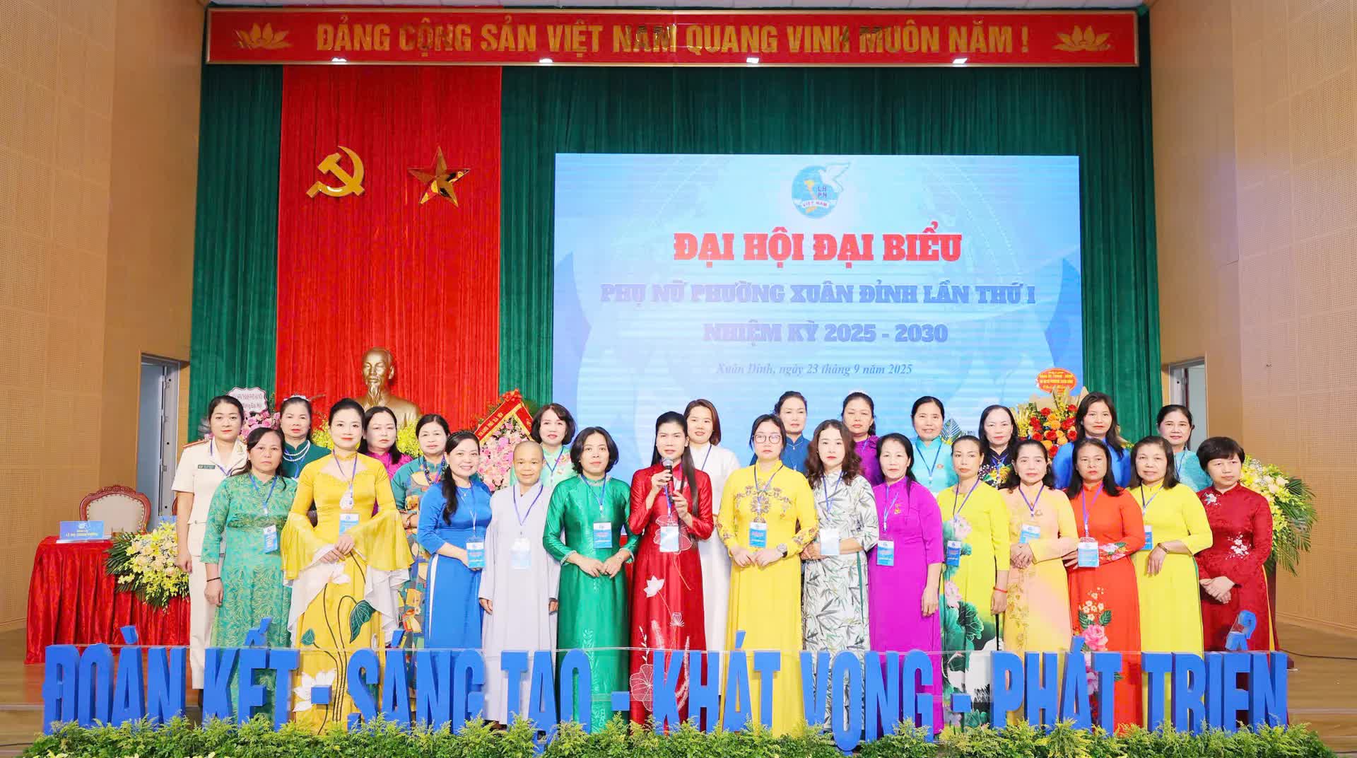 Đại hội đại biểu Hội Liên hiệp Phụ nữ phường Xuân Đỉnh lần thứ I thành công tốt đẹp- Ảnh 4.